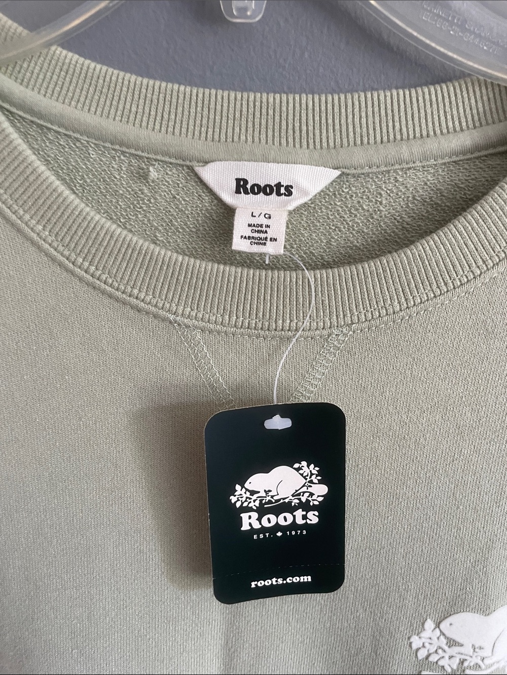 Roots Light Sage Green Tee Dress - Picture 2 of 7